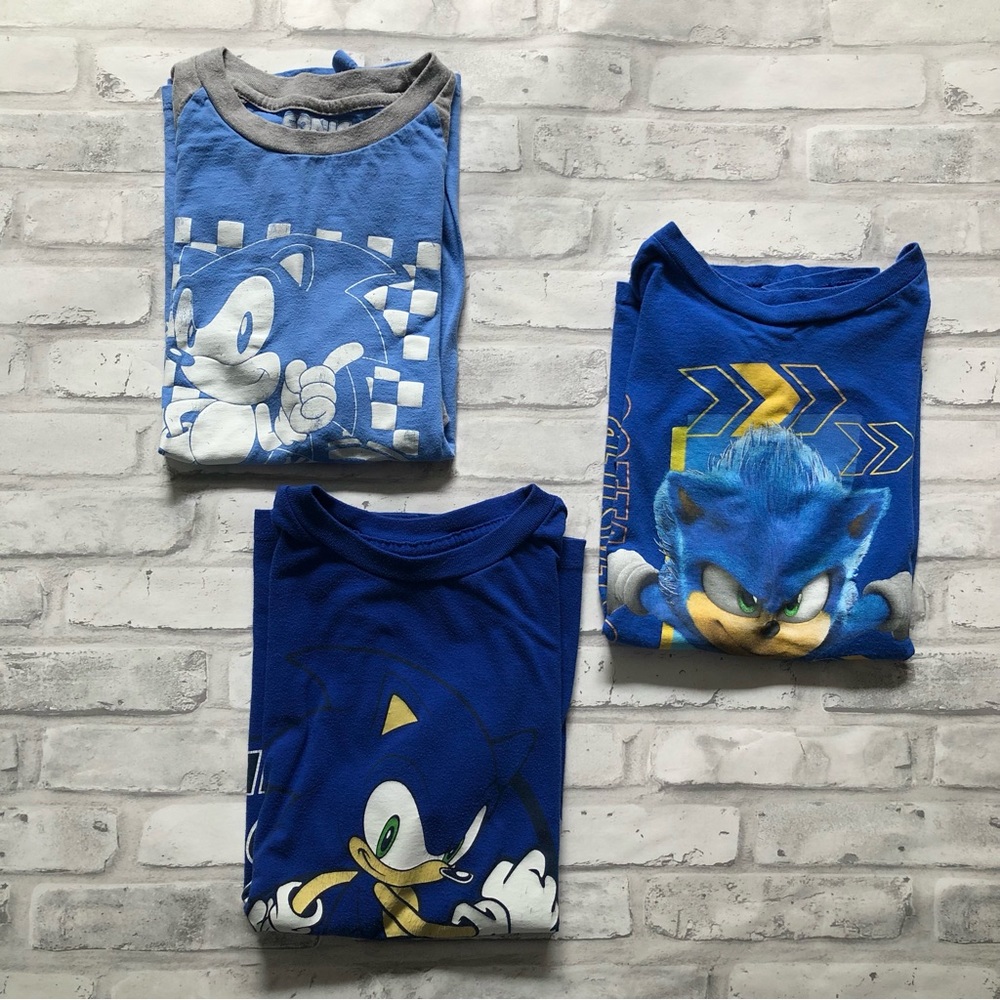 SONIC | T-Shirt Bundle Medium Blue Boy’s
